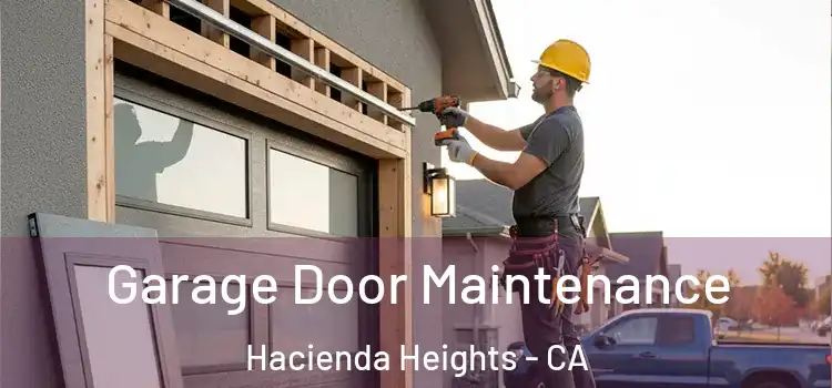 Garage Door Maintenance Hacienda Heights - CA