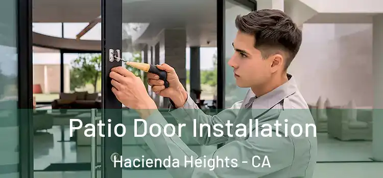 Patio Door Installation Hacienda Heights - CA