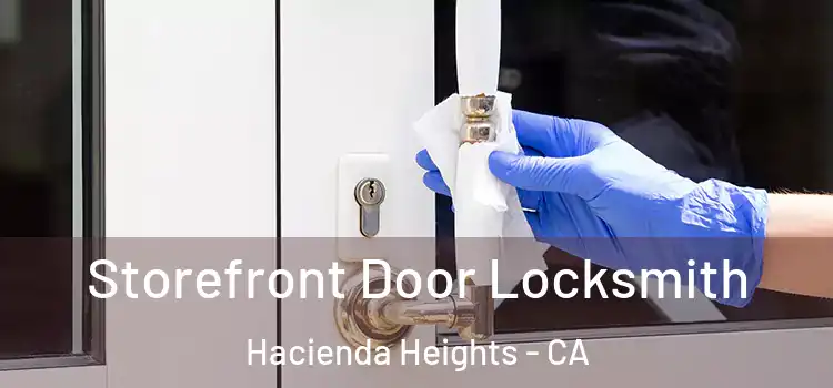 Storefront Door Locksmith Hacienda Heights - CA